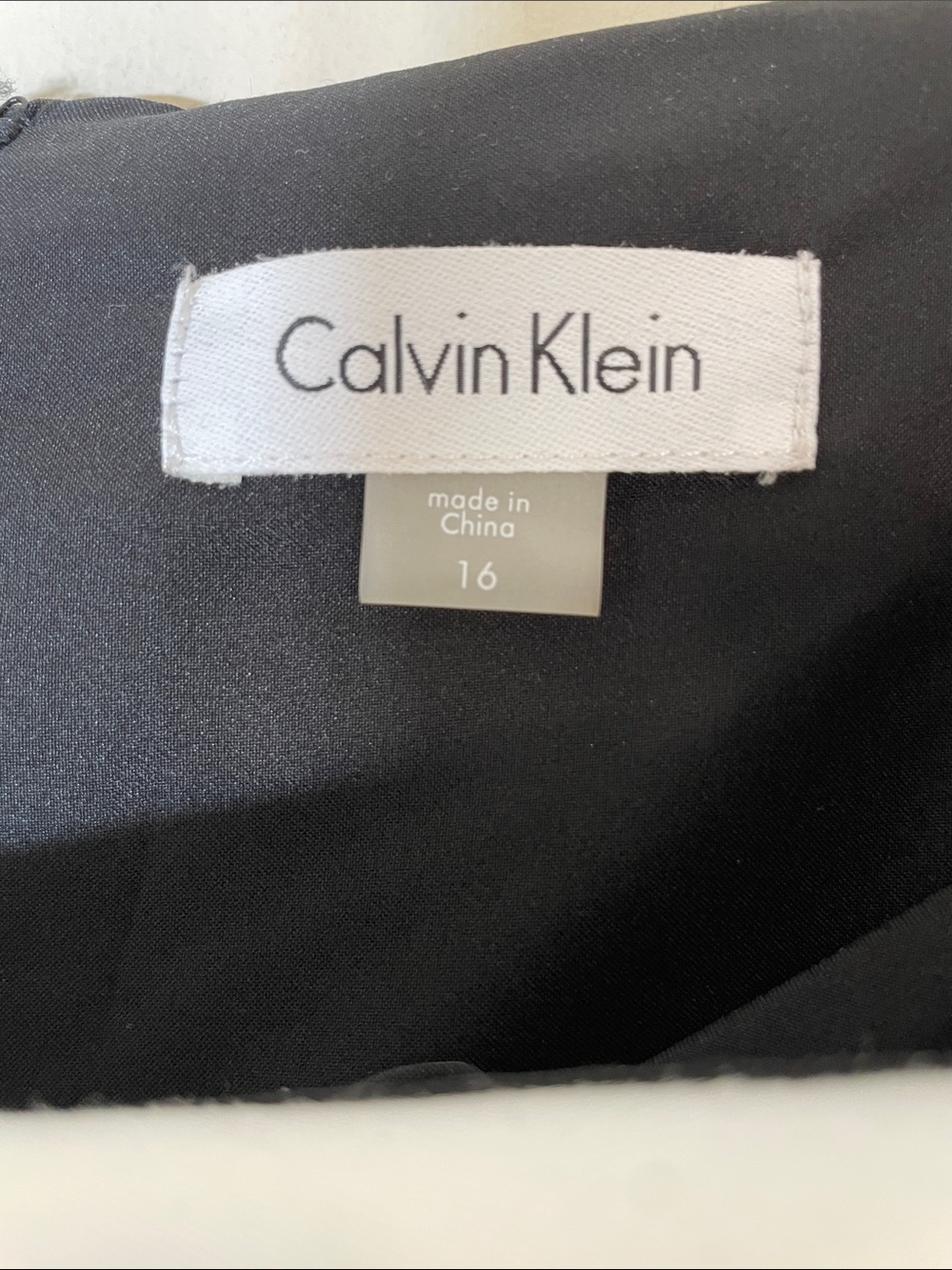 Calvin Klein Colorblock Midi Sheath Dress. 16. NWT. $134! - Picture 3 of 10